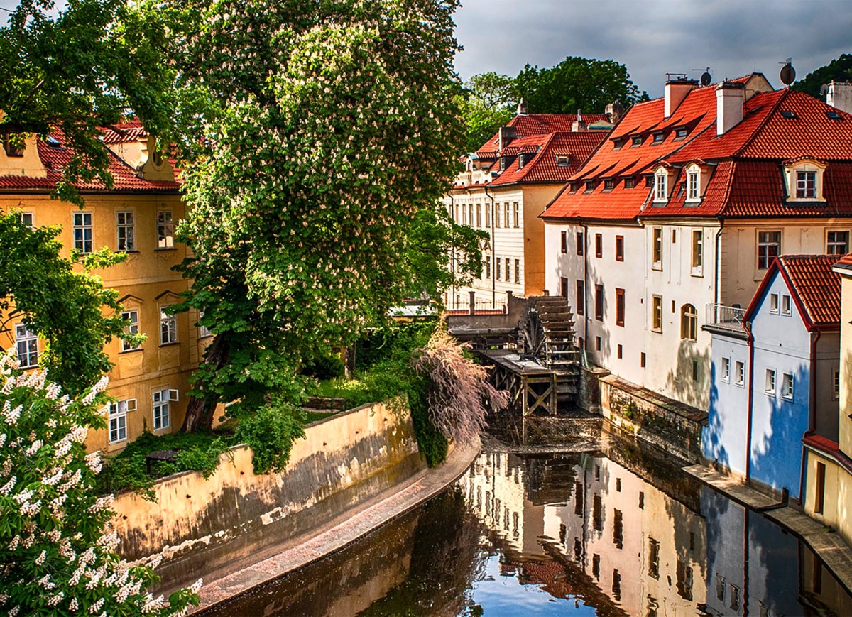 Водяная мельница в Праге